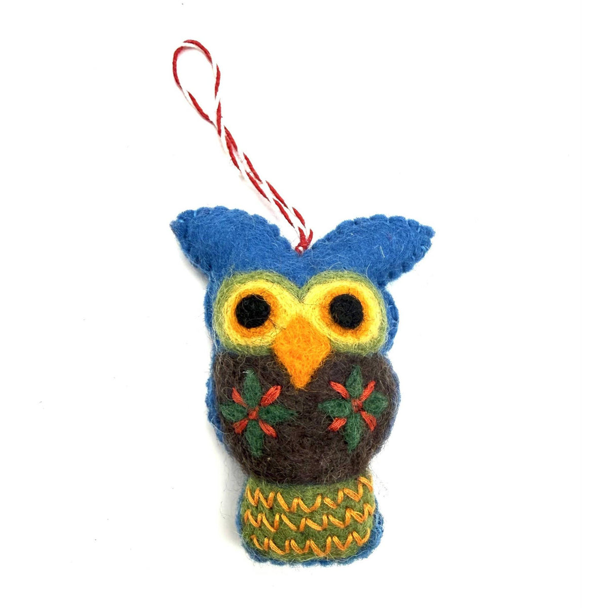 Retro Owl Ornament