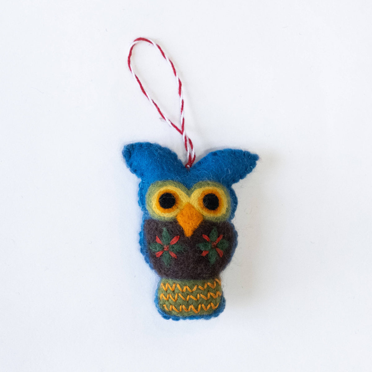 Retro Owl Ornament