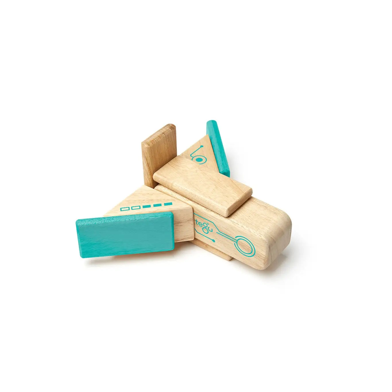 Robo - Magnetic Wooden Block Set