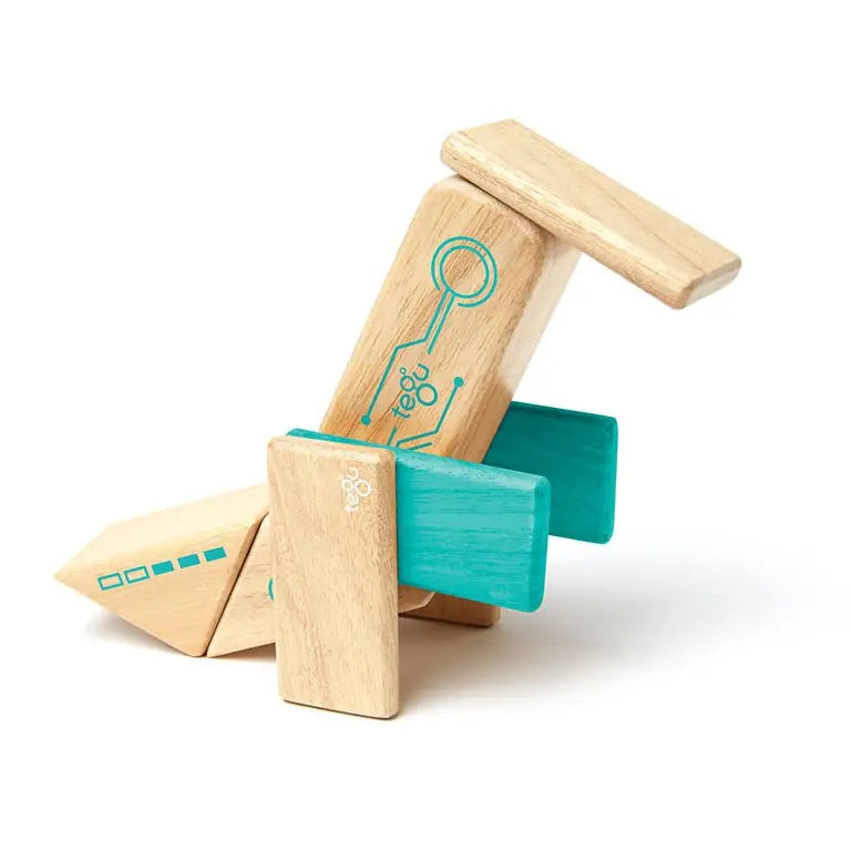 Robo - Magnetic Wooden Block Set