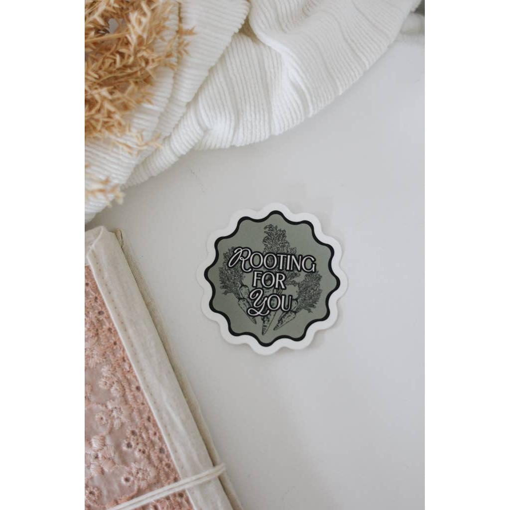 Rooting For You Sticker