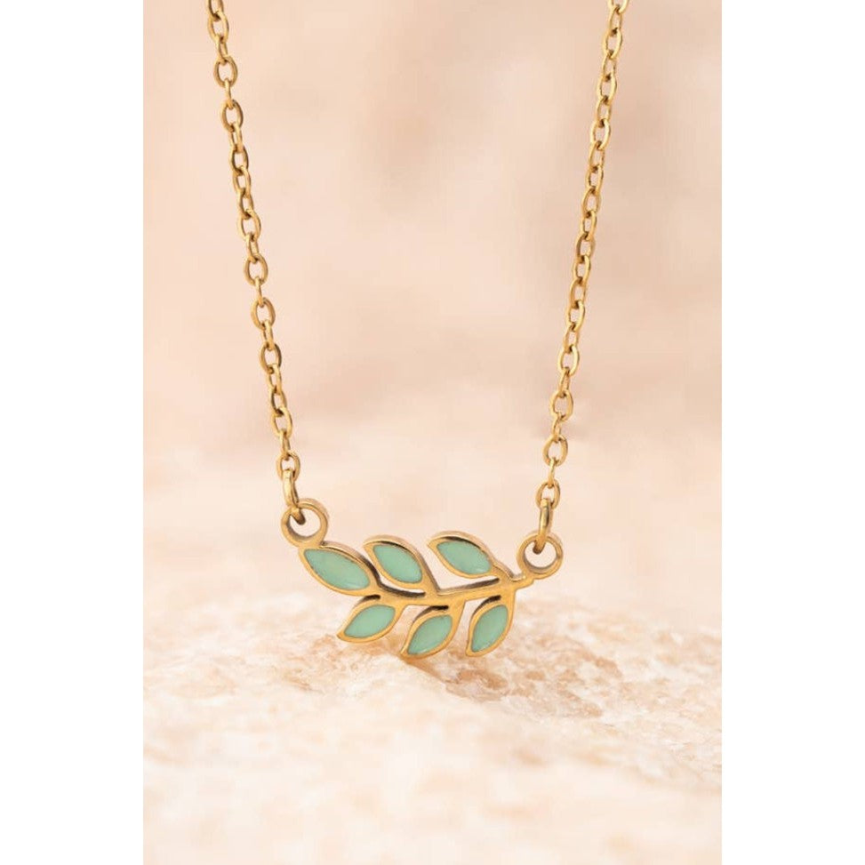 Rowen Leaf Necklace - Assorted