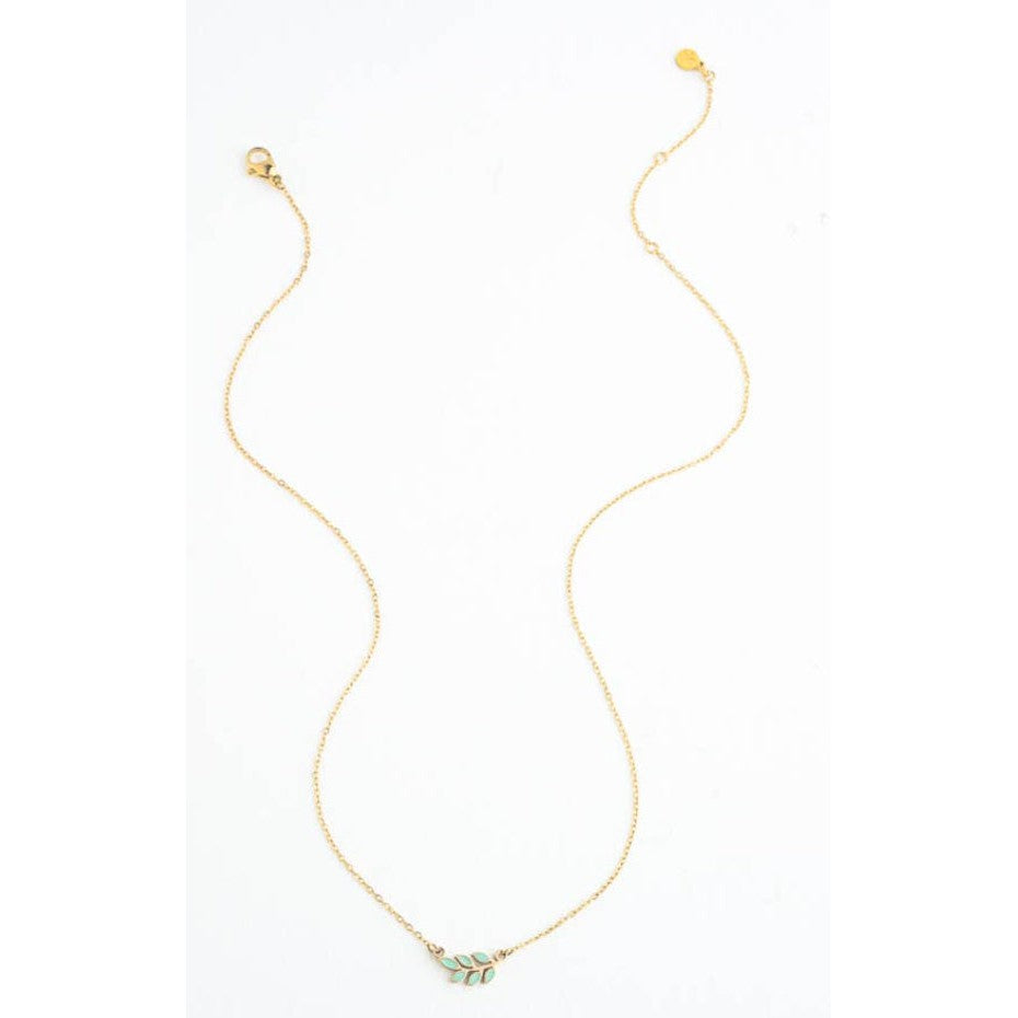 Rowen Leaf Necklace - Assorted