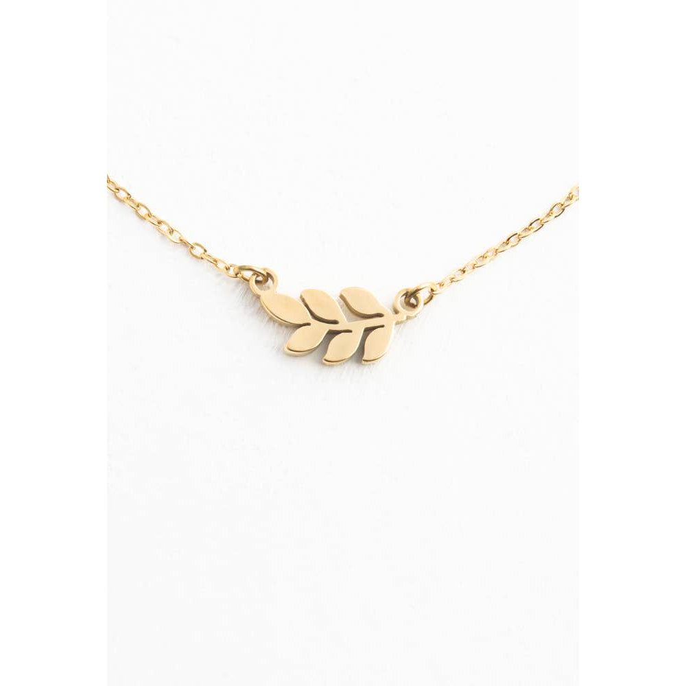 Rowen Leaf Necklace - Assorted