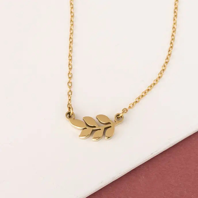 Rowen Leaf Necklace - Assorted