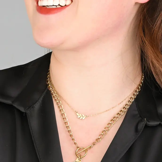 Rowen Leaf Necklace - Assorted