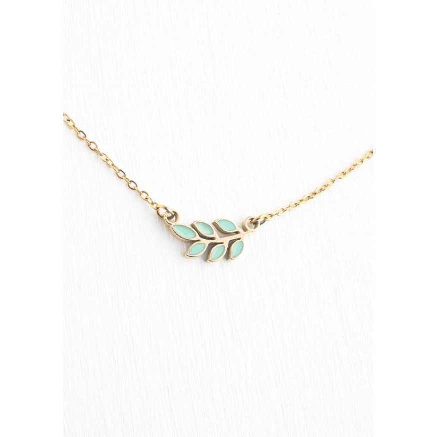 Rowen Leaf Necklace - Assorted