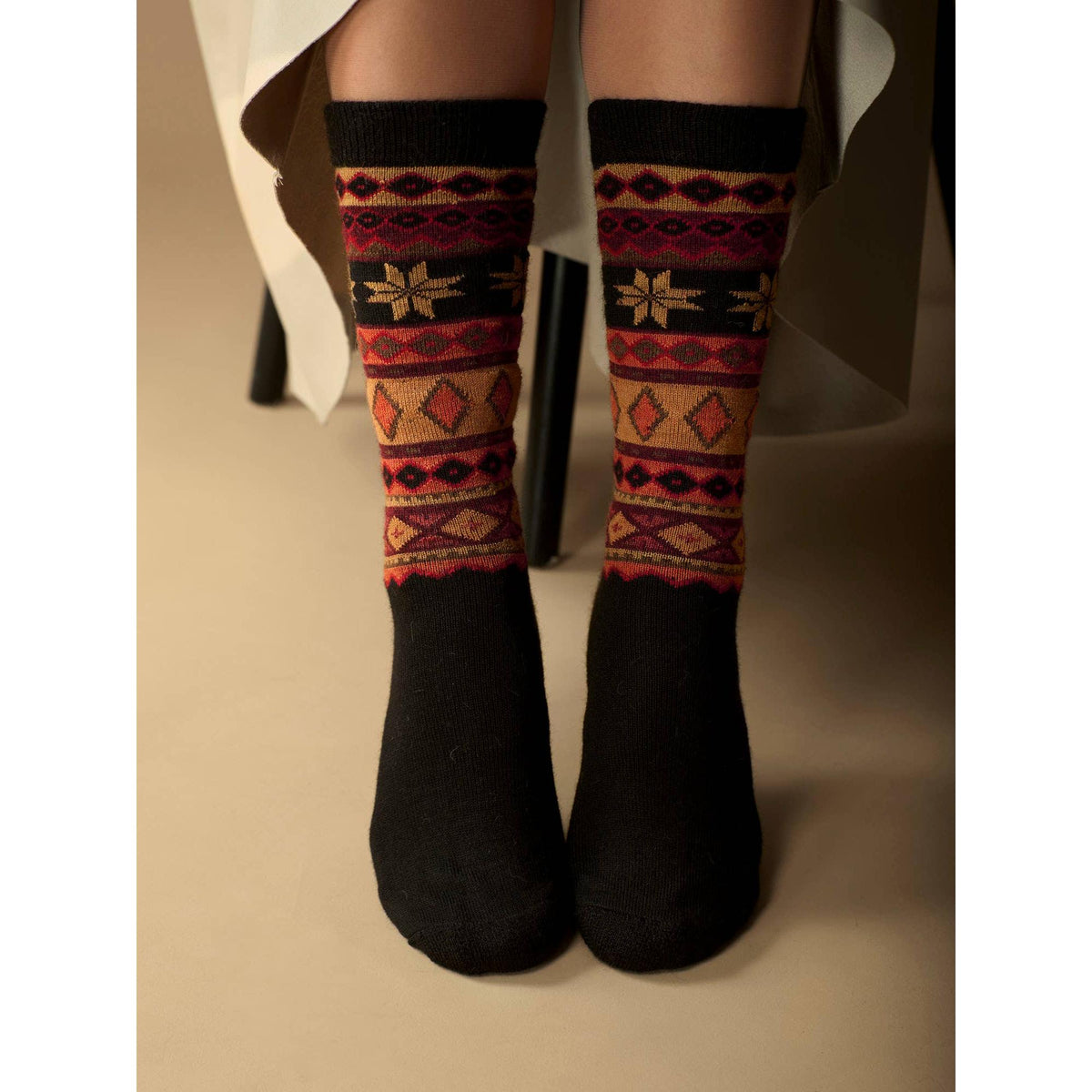 Samona Alpaca Socks - Assorted Colors/Assorted Sizes- Sold Individually