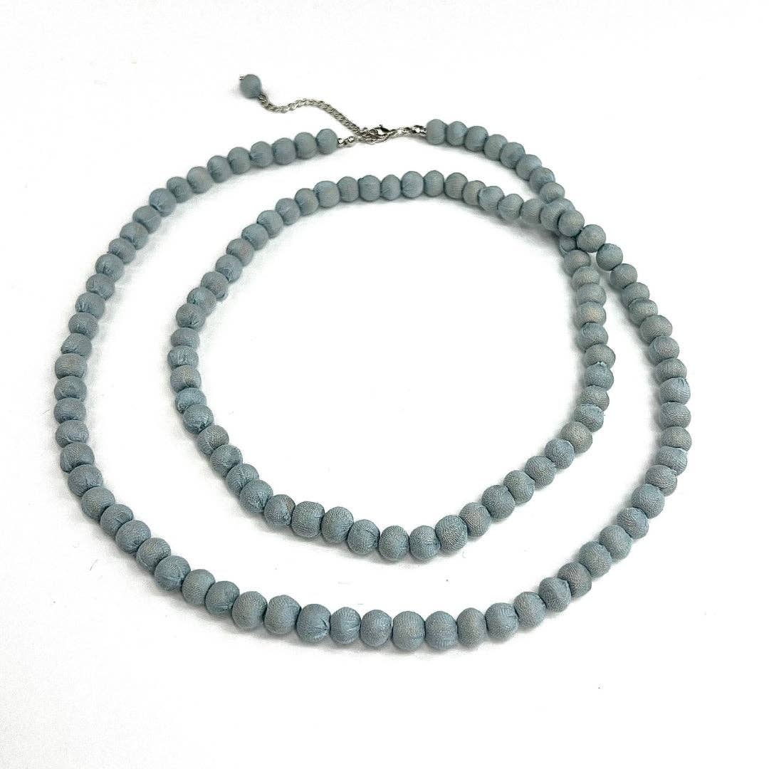 Sari Bead Necklace- Assorted Colors