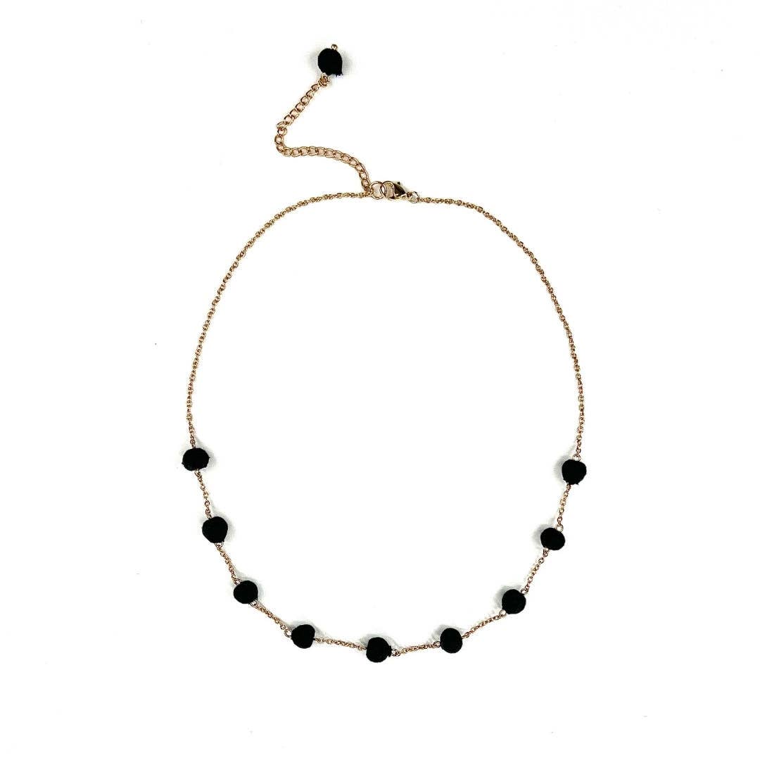 Sari Semi-Circle Necklace- Assorted Colors
