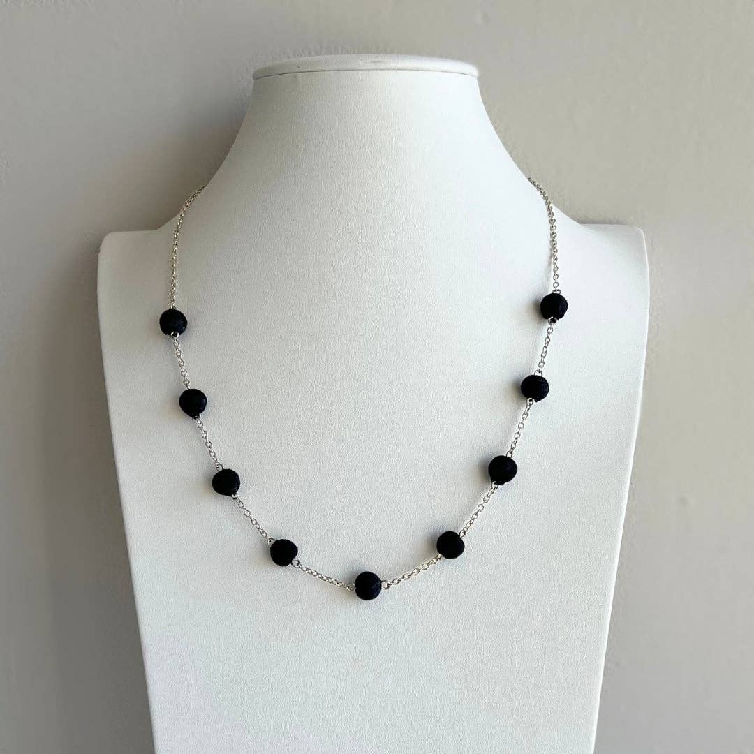 Sari Semi-Circle Necklace- Assorted Colors