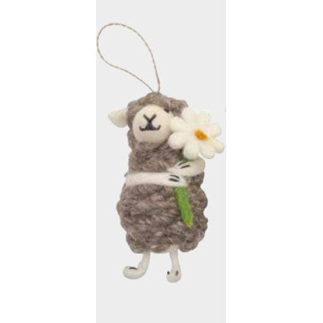 Sheep with Flowers- Sold Individually