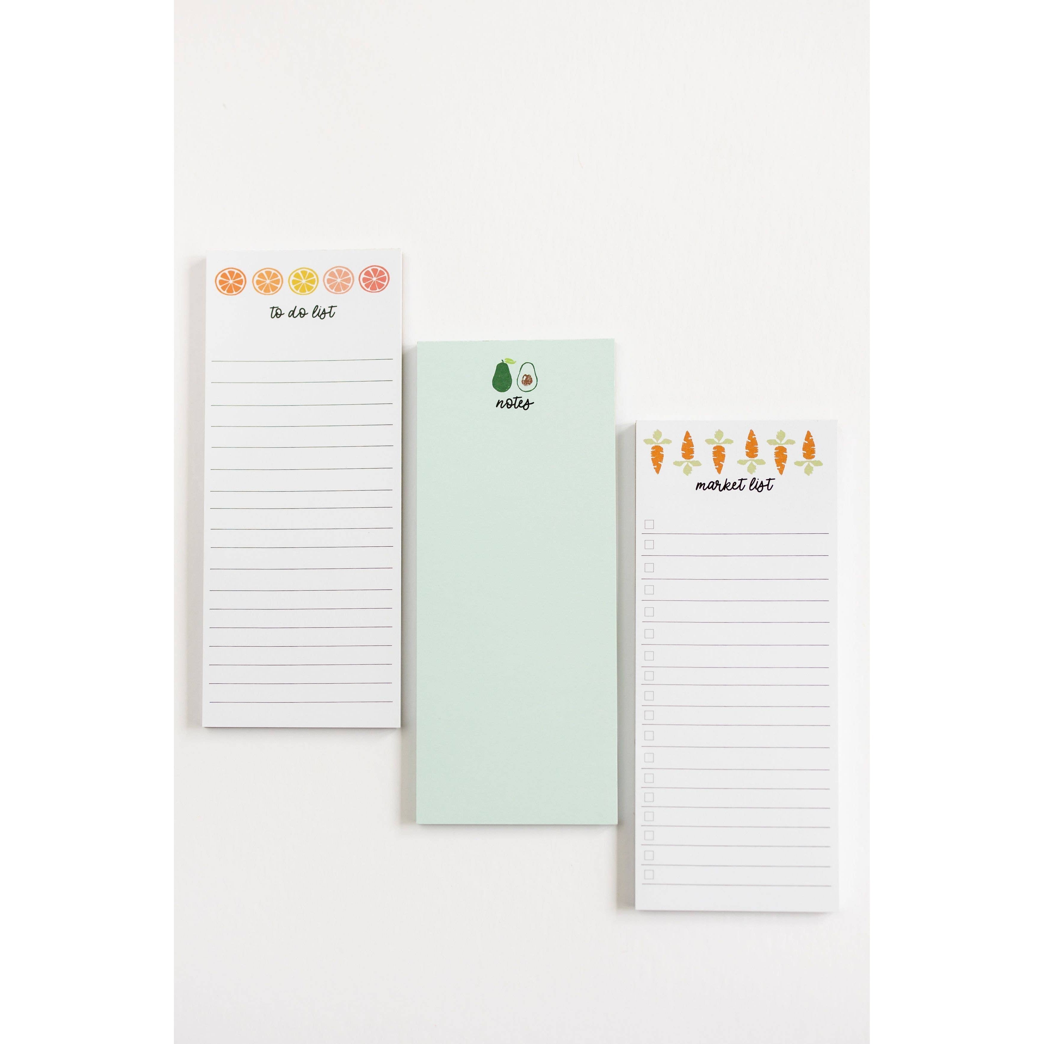 Shopping List Notepads- Sold Individually