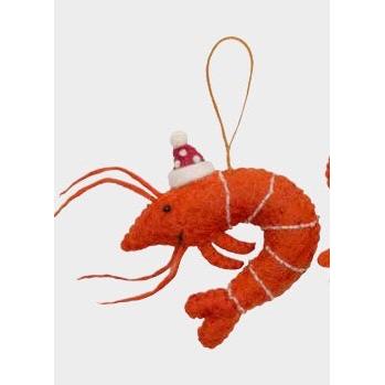 Shrimp Ornament