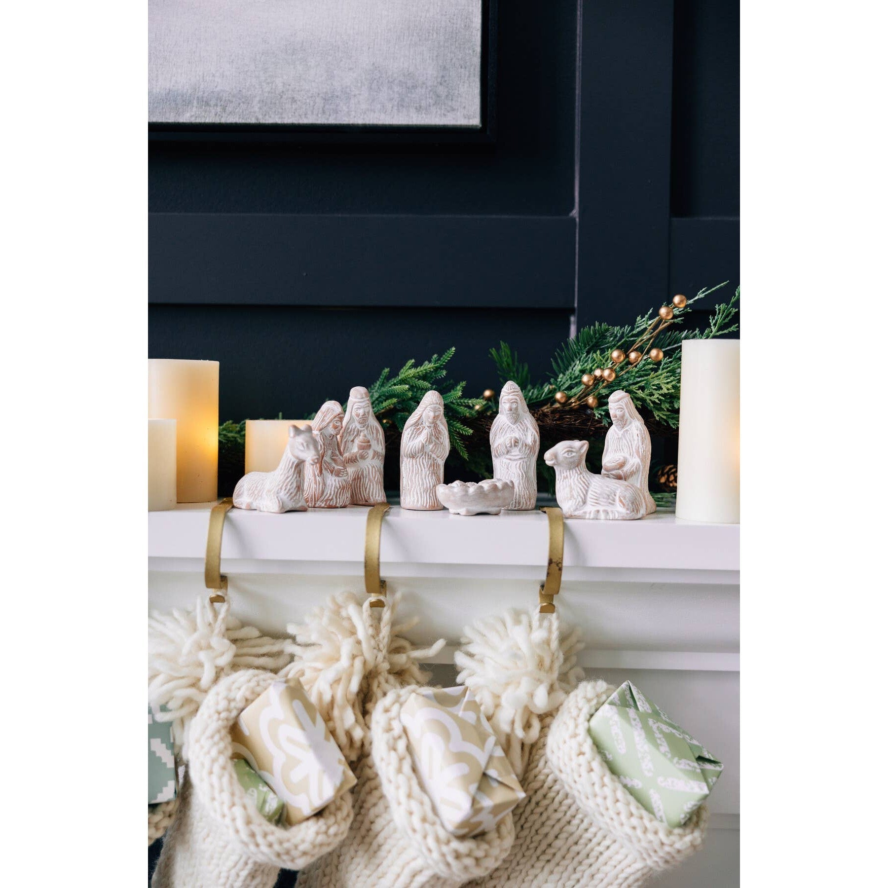 Silent Night Terracotta Nativity (*Local Pickup/Local Delivery Only)