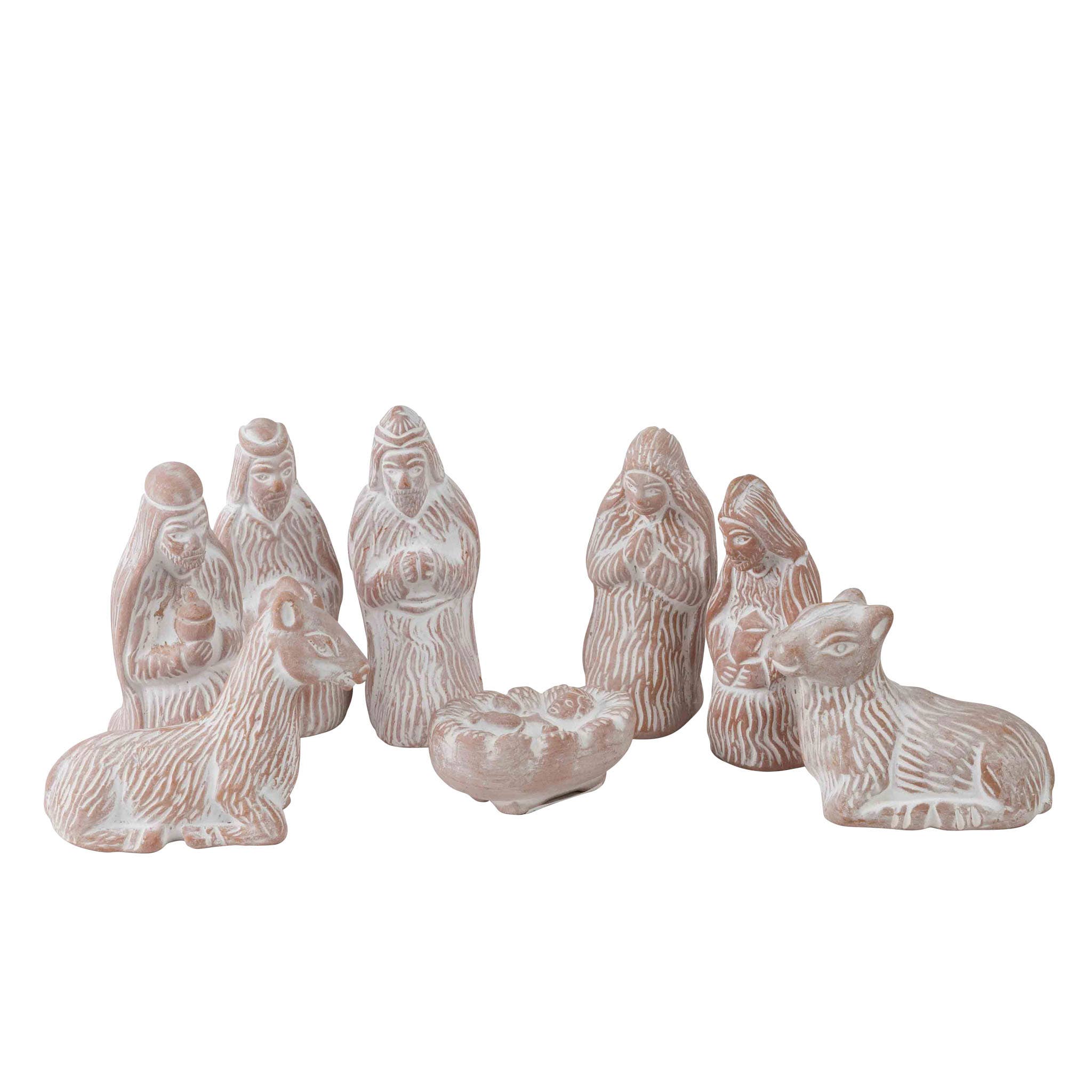 Silent Night Terracotta Nativity (*Local Pickup/Local Delivery Only)