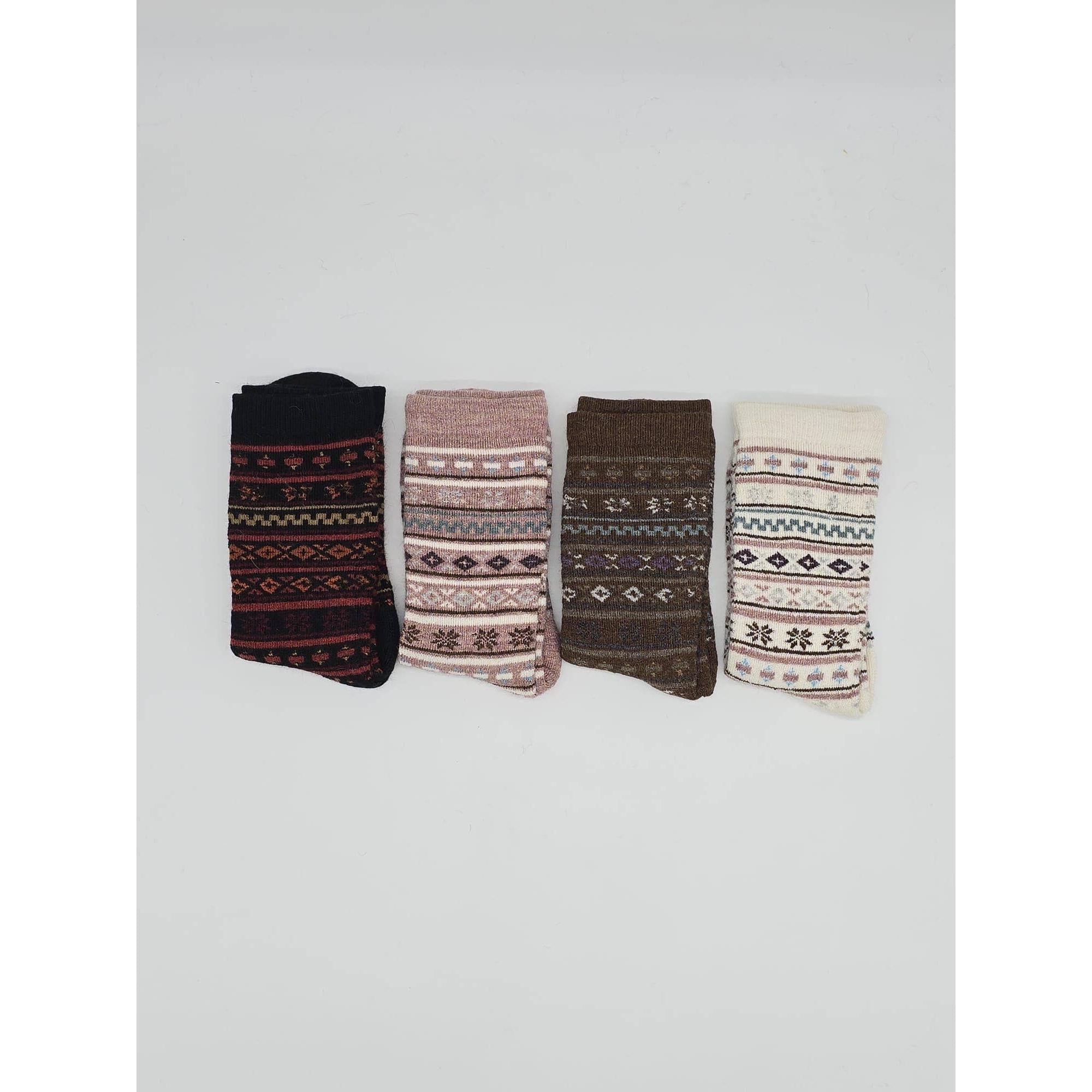 Slope Side Alpaca Socks - Assorted Colors/Assorted Sizes