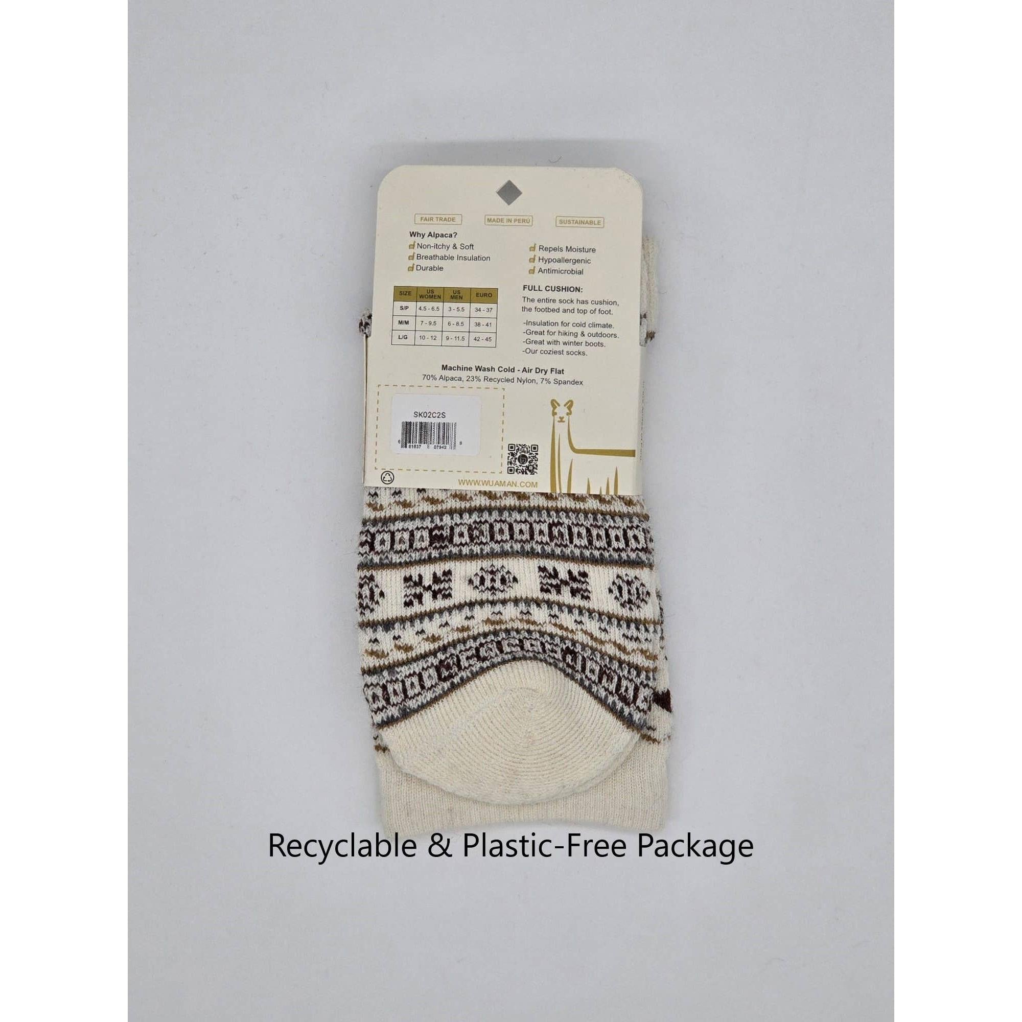 Slope Side Alpaca Socks - Assorted Colors/Assorted Sizes- Sold Individually