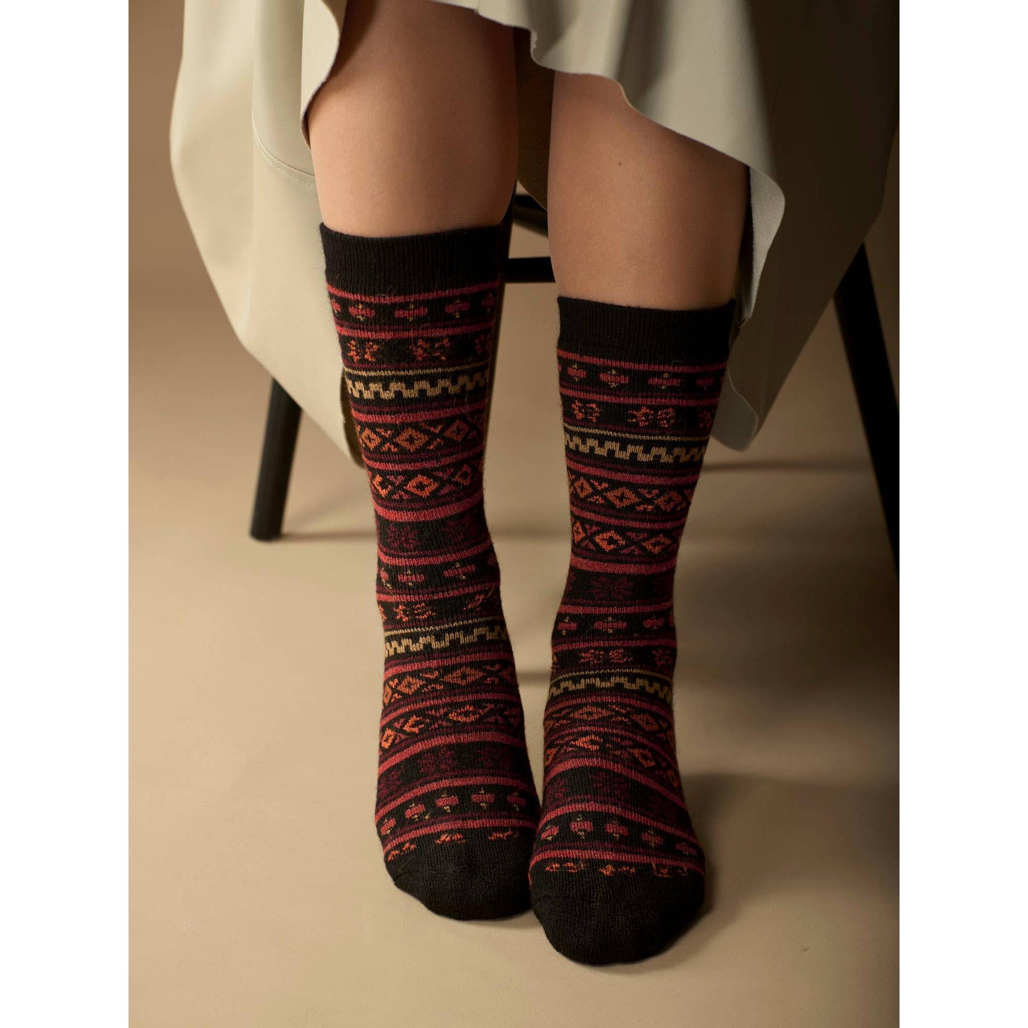 Slope Side Alpaca Socks - Assorted Colors/Assorted Sizes