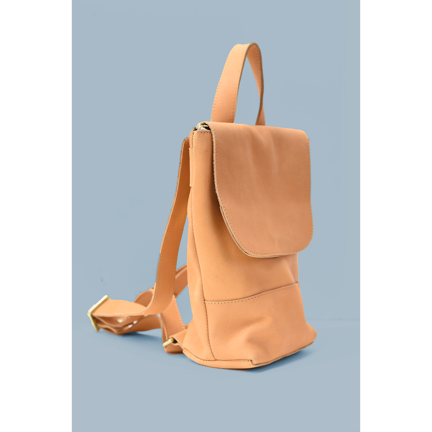 Small Leather Backpack