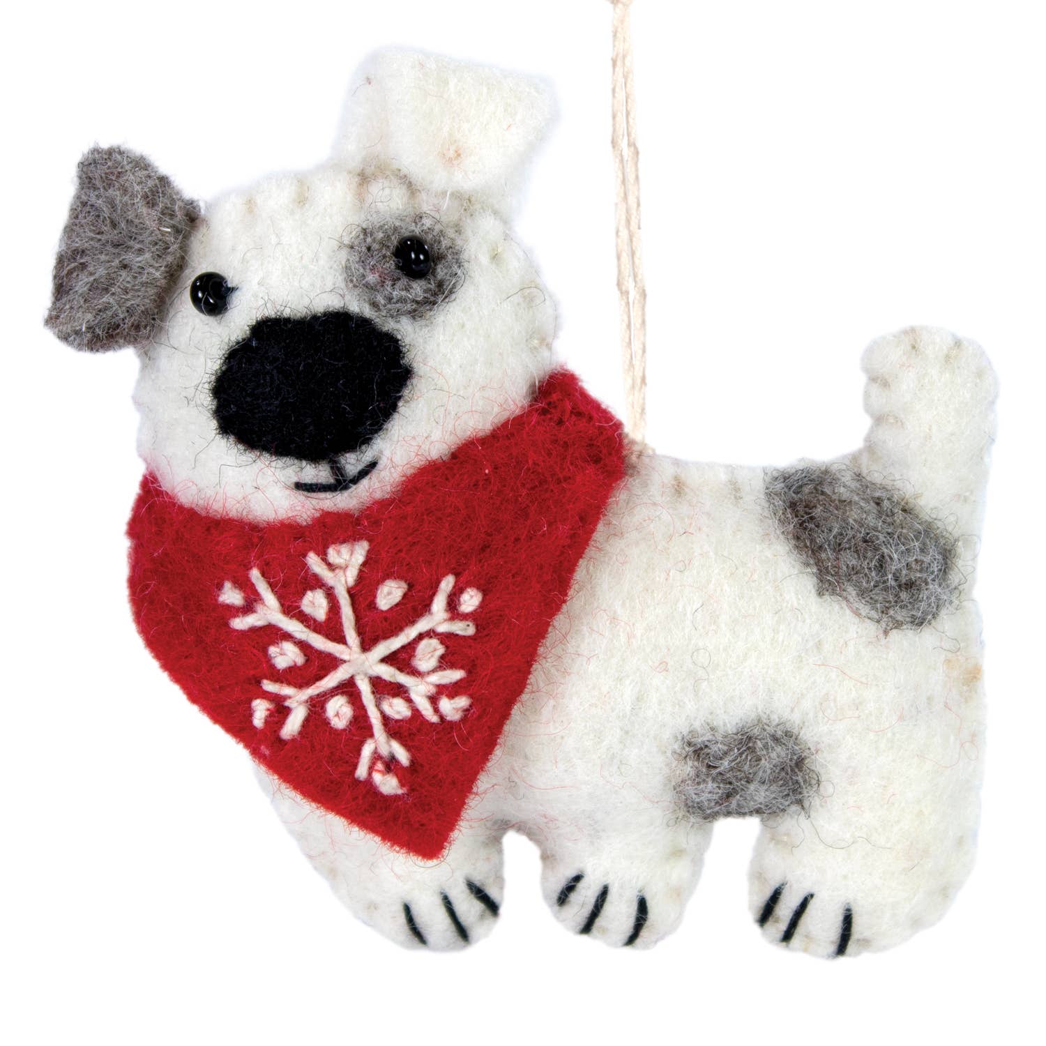 Snowflake Patches Ornament