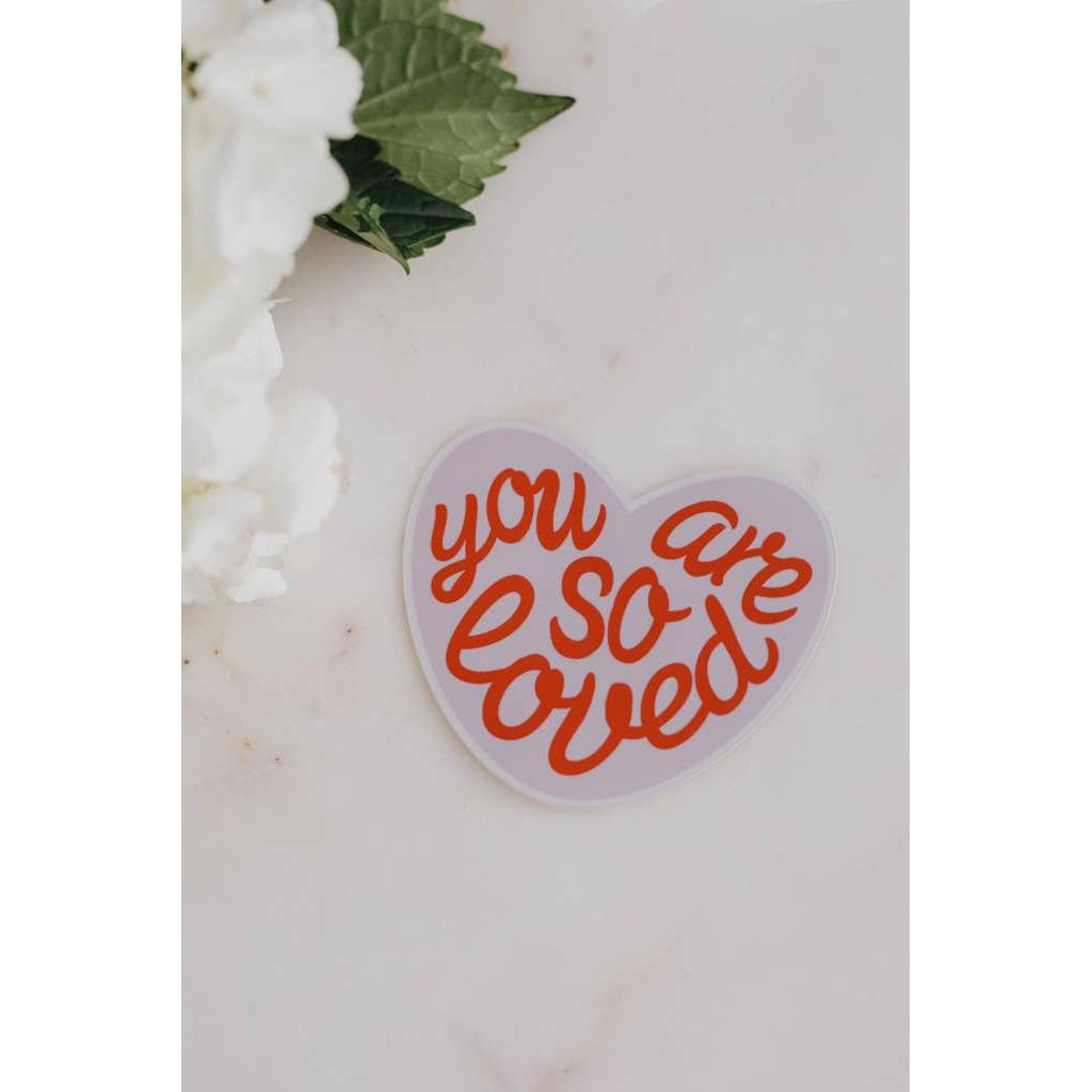 So Loved Sticker