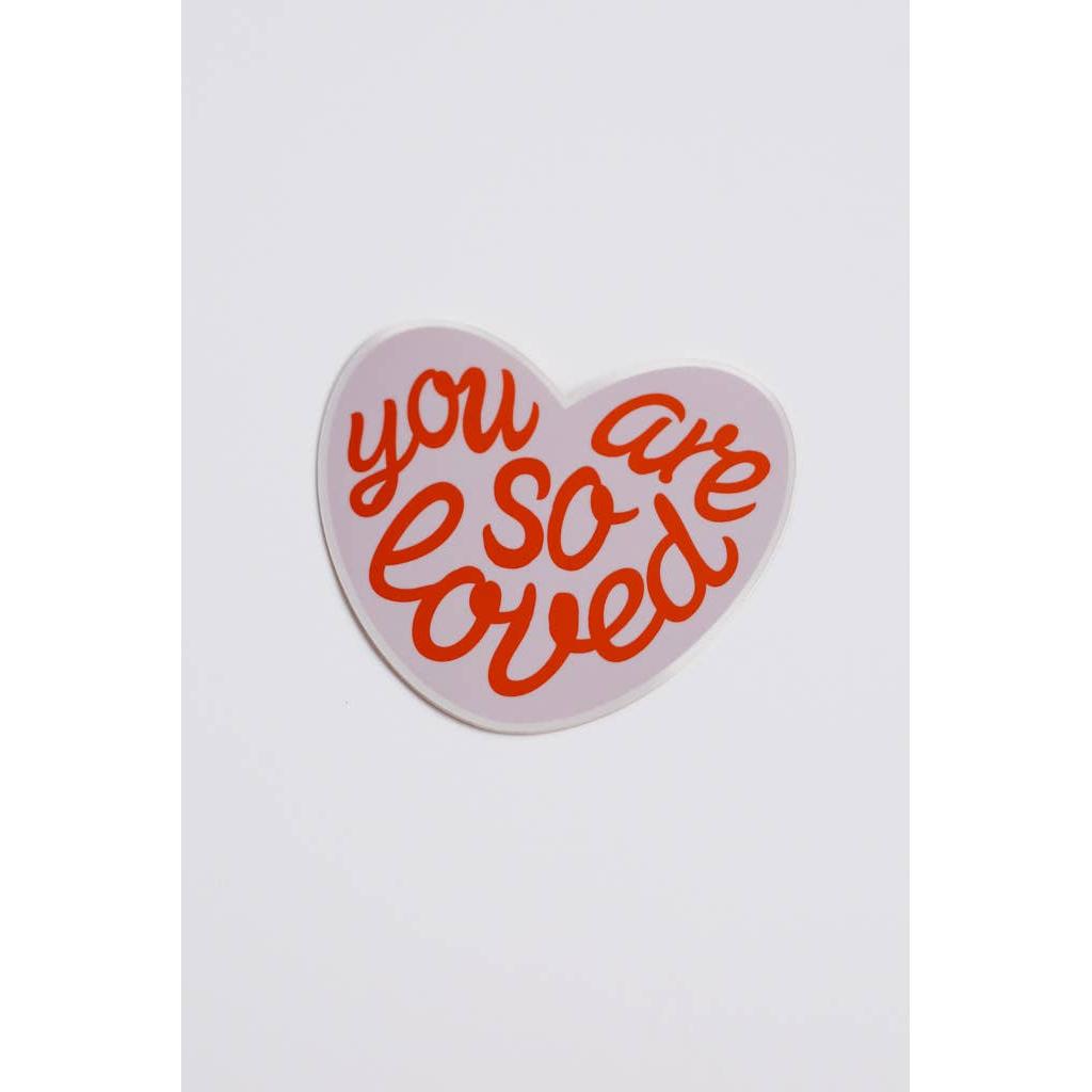 So Loved Sticker