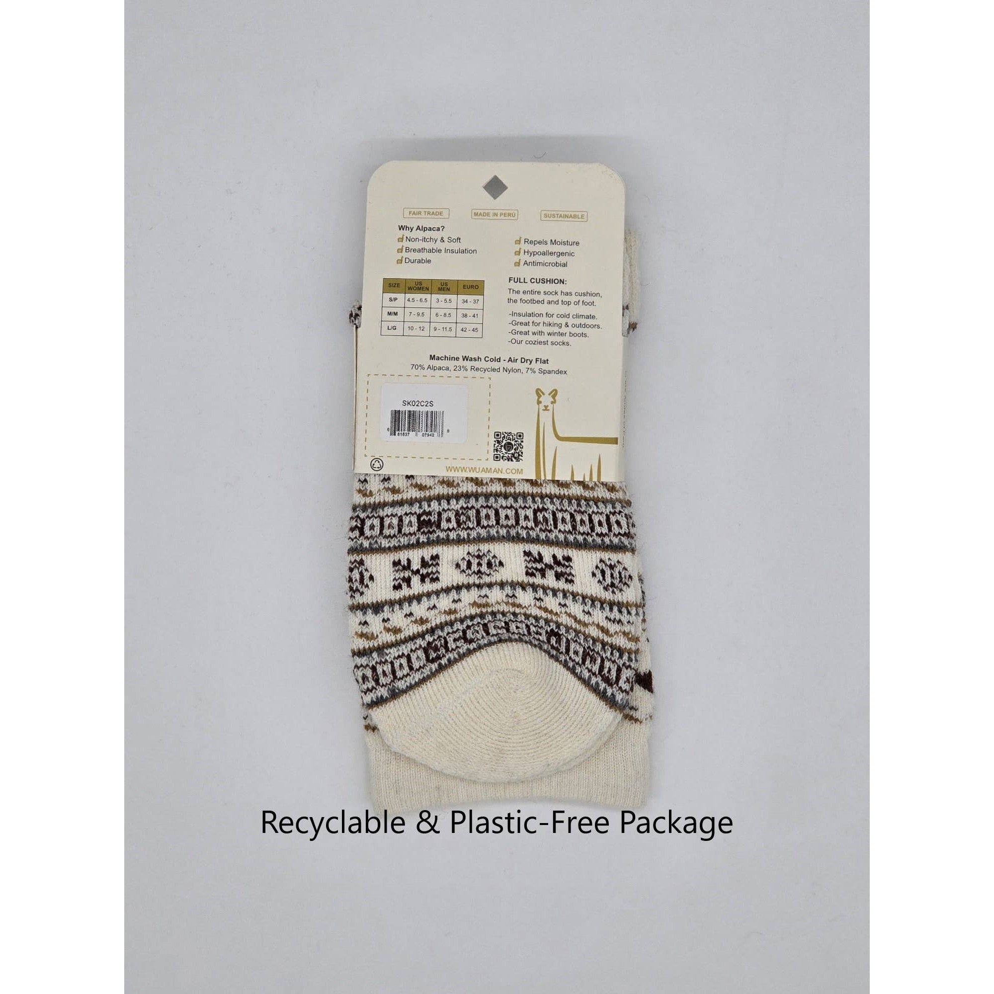 Solid Colored Alpaca Socks - Assorted Colors/Assorted Sizes