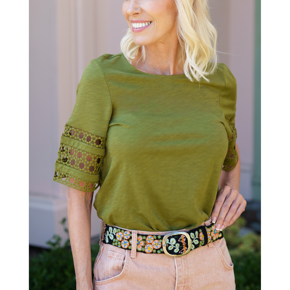 Southwest Walkabout Wool Belt- Assorted Sizes