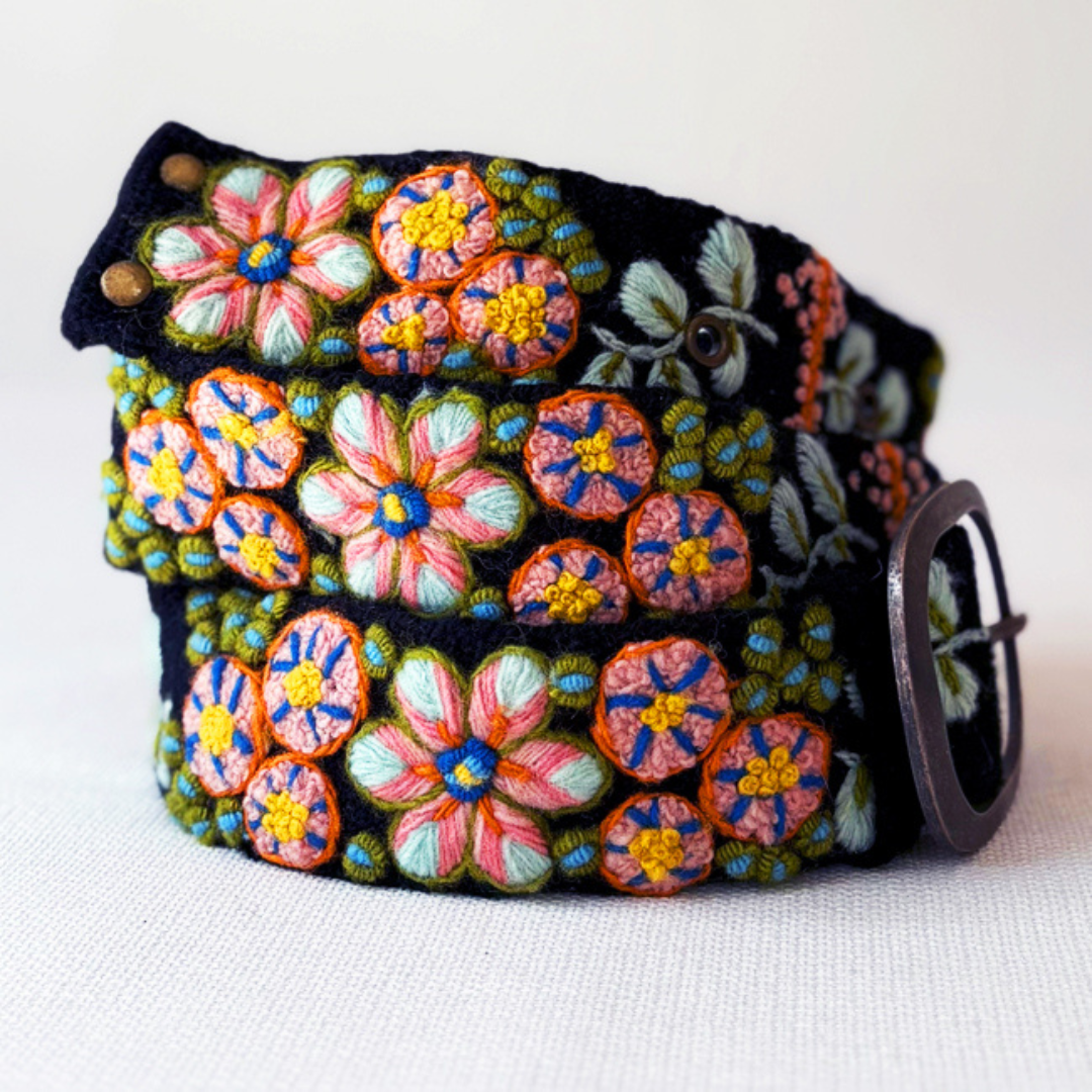 Southwest Walkabout Wool Belt- Assorted Sizes