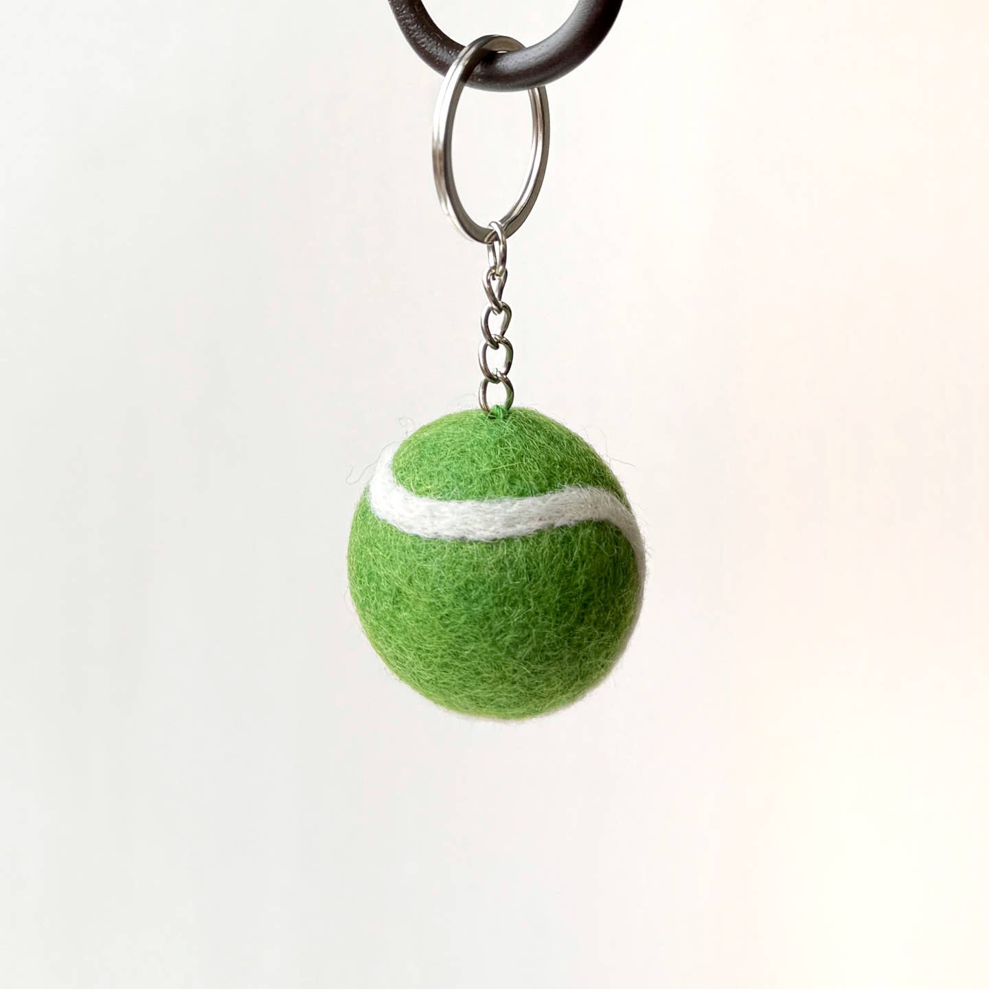 Sports Felt Wool Keychain- Assorted- Sold Individually