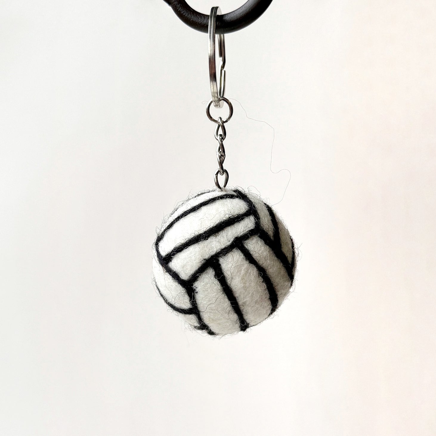 Sports Felt Wool Keychain- Assorted- Sold Individually