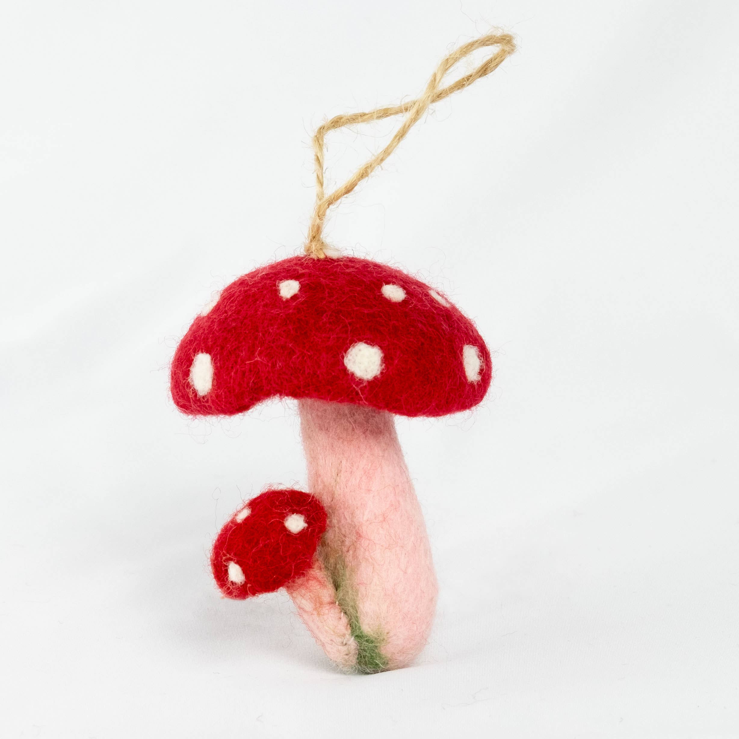 Spotted Mushroom Ornament