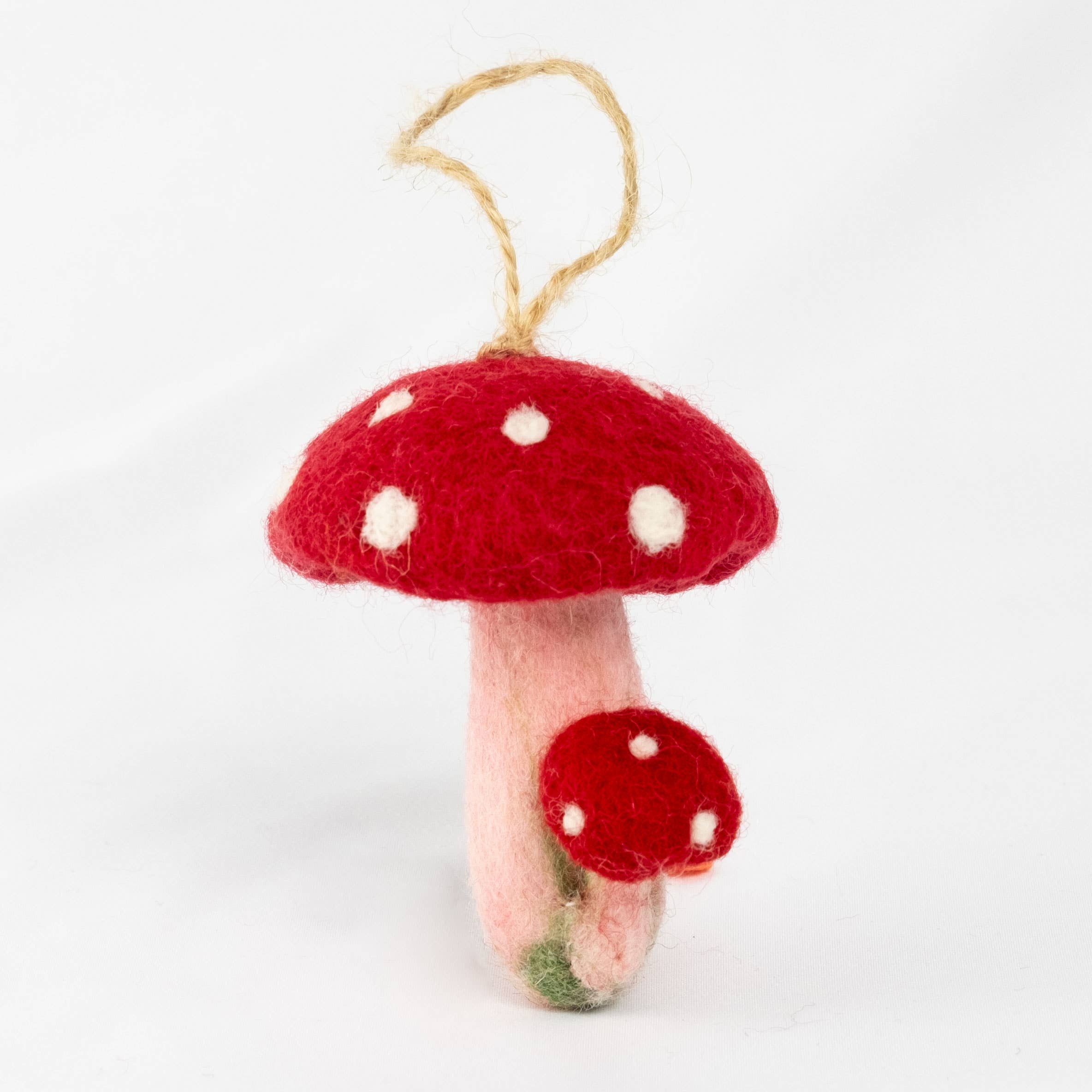 Spotted Mushroom Ornament