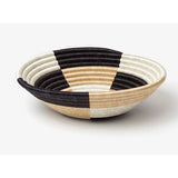 Staccato Woven Bowl- Medium- Black