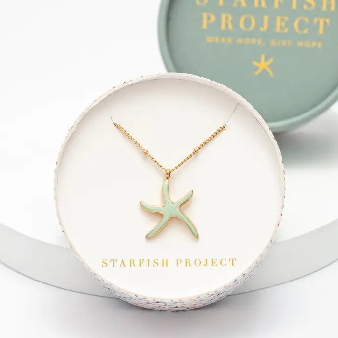 Starfish Hope Necklace- Assorted Colors
