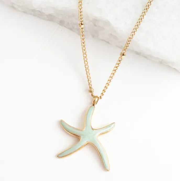 Starfish Hope Necklace- Assorted Colors