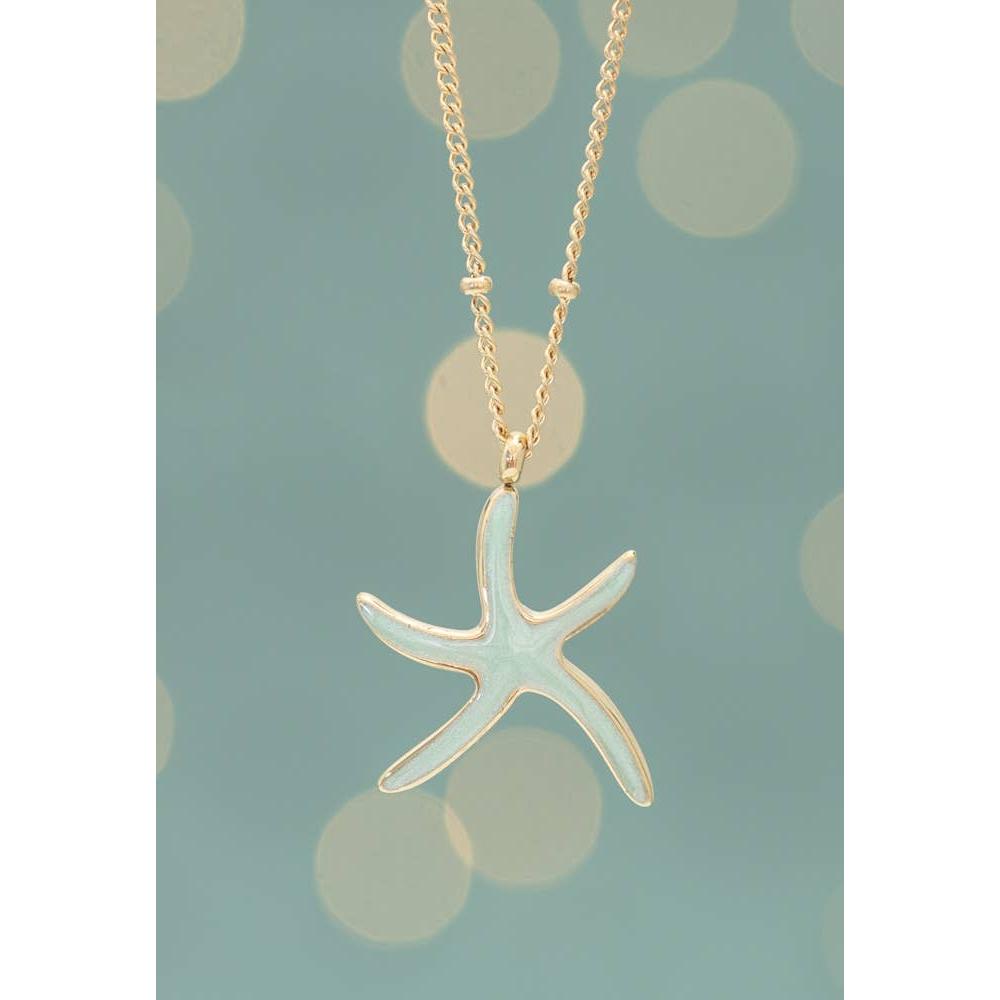 Starfish Hope Necklace in Gold