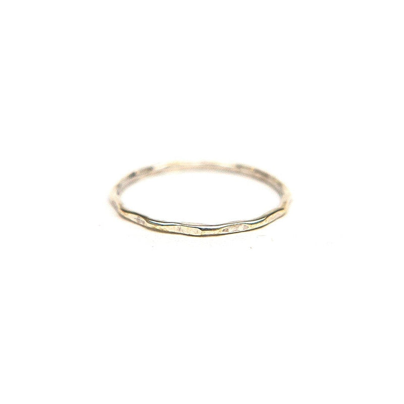 Sterling Stacking Ring - Textured