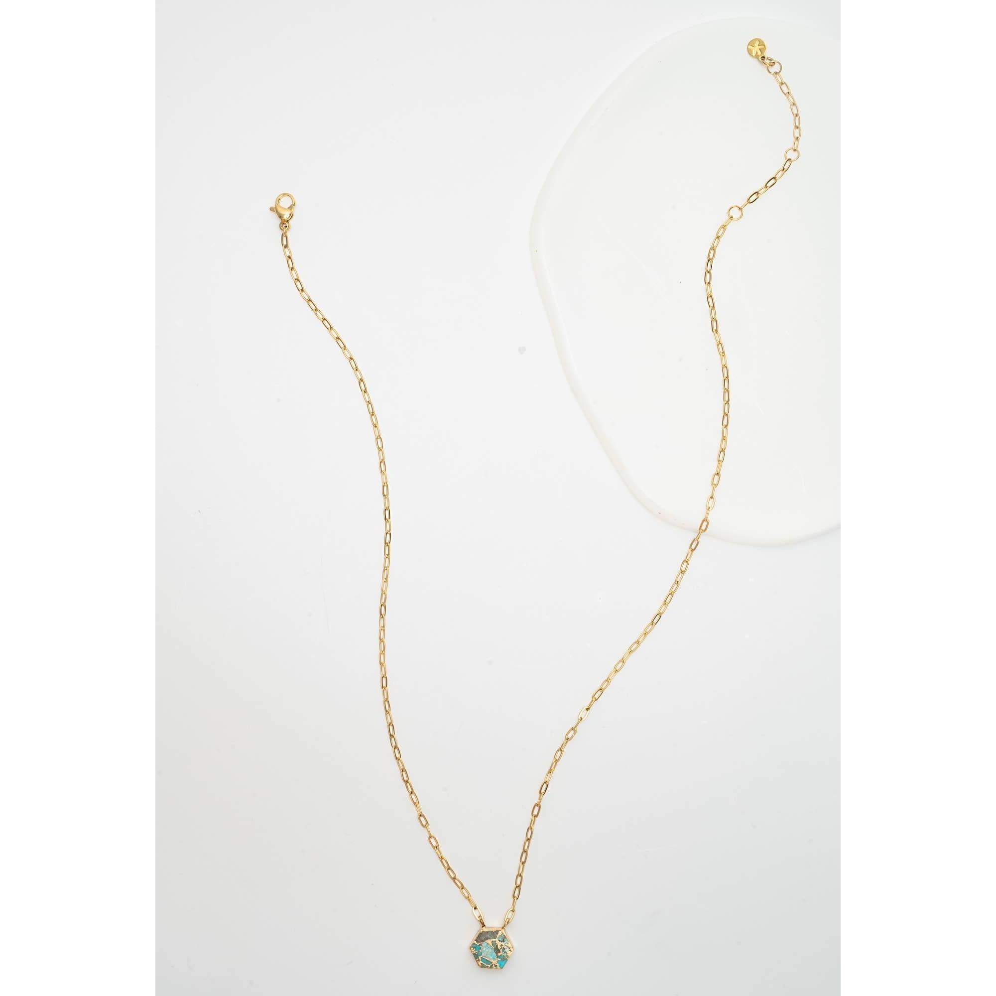 Still Waters Turquoise Necklace