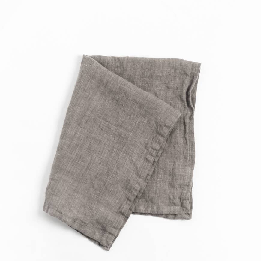 Stone Washed Linen Tea Towel- Assorted Colors- Sold Individually