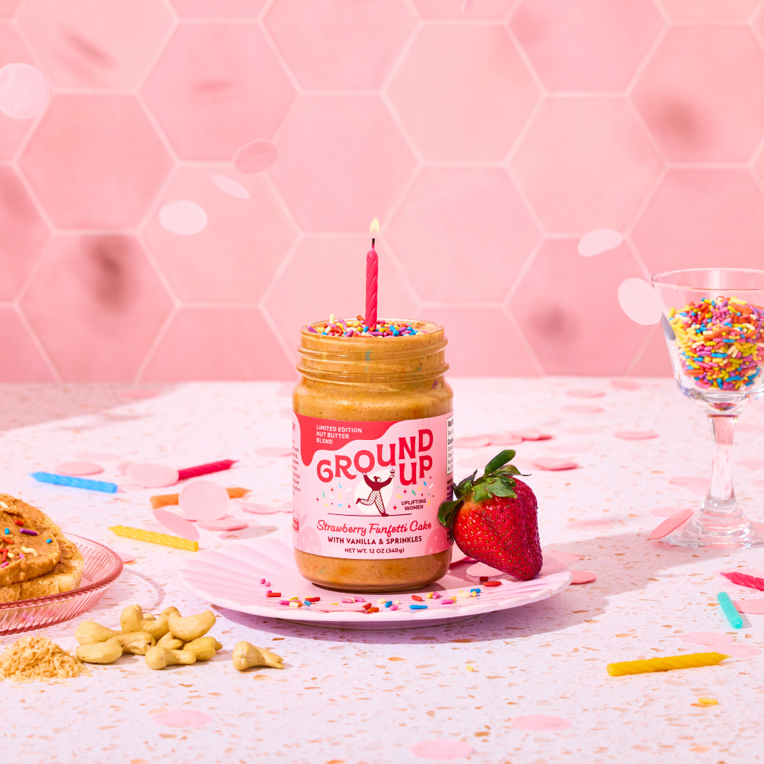 Strawberry Funfetti Cake Nut Butter (*Local Pickup/Local Delivery Only)