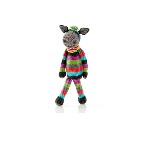 Stripey Donkey Rattle