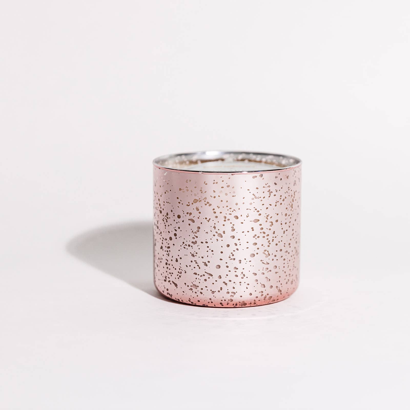 Sugared Cranberry Rose Gold Mercury Glass Candle-18 oz (*Local Pickup/Local Delivery Only)