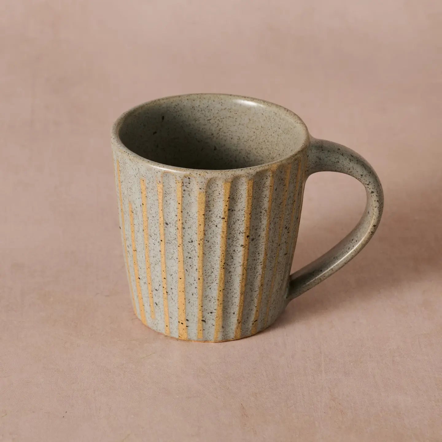 Sundara Fluted Ceramic Mug- Assorted Colors- Sold Individually