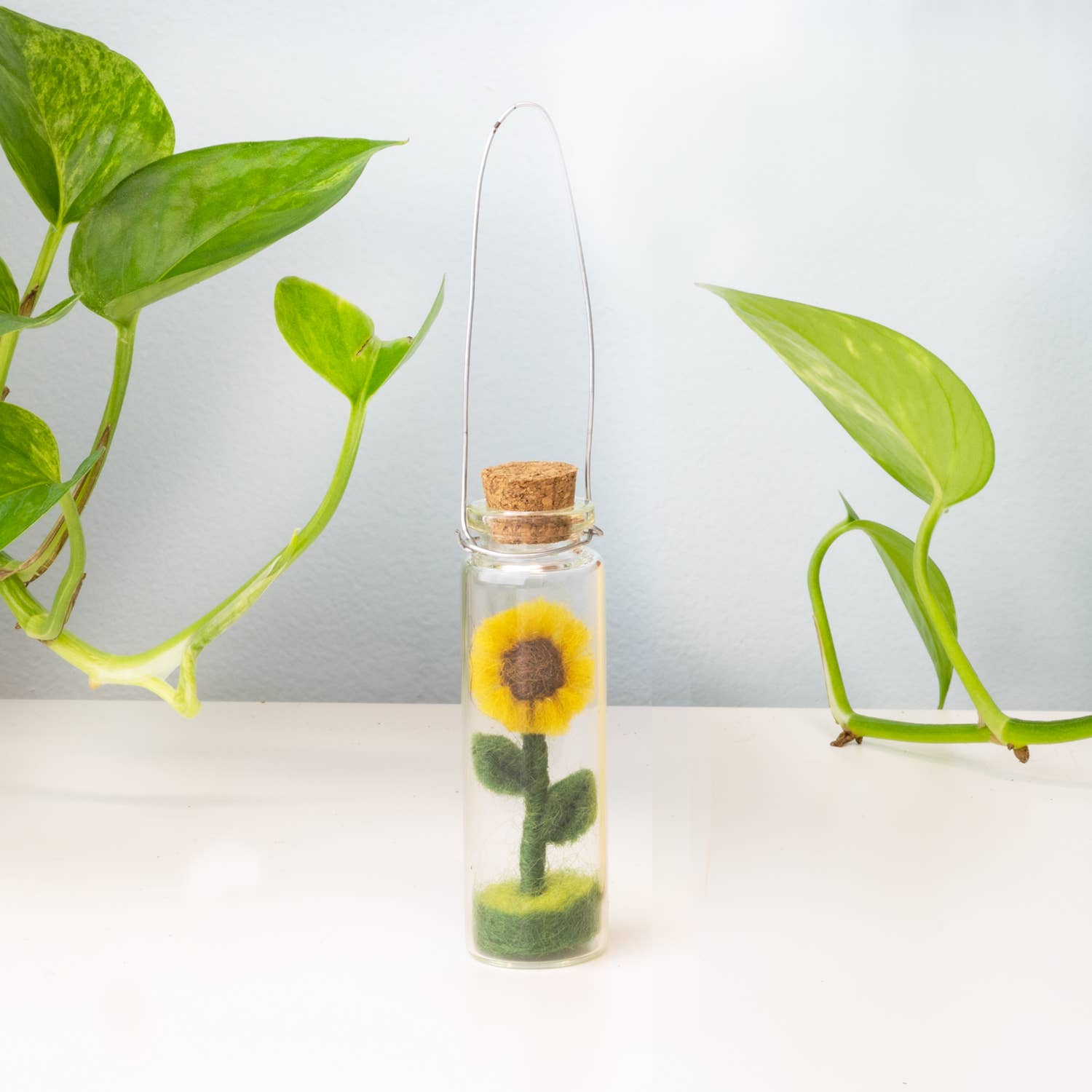 Sunflower Bottle Ornament