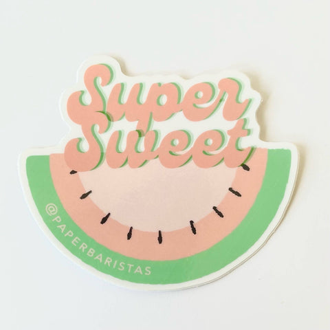 "Super Sweet" Watermelon 3" Vinyl Sticker