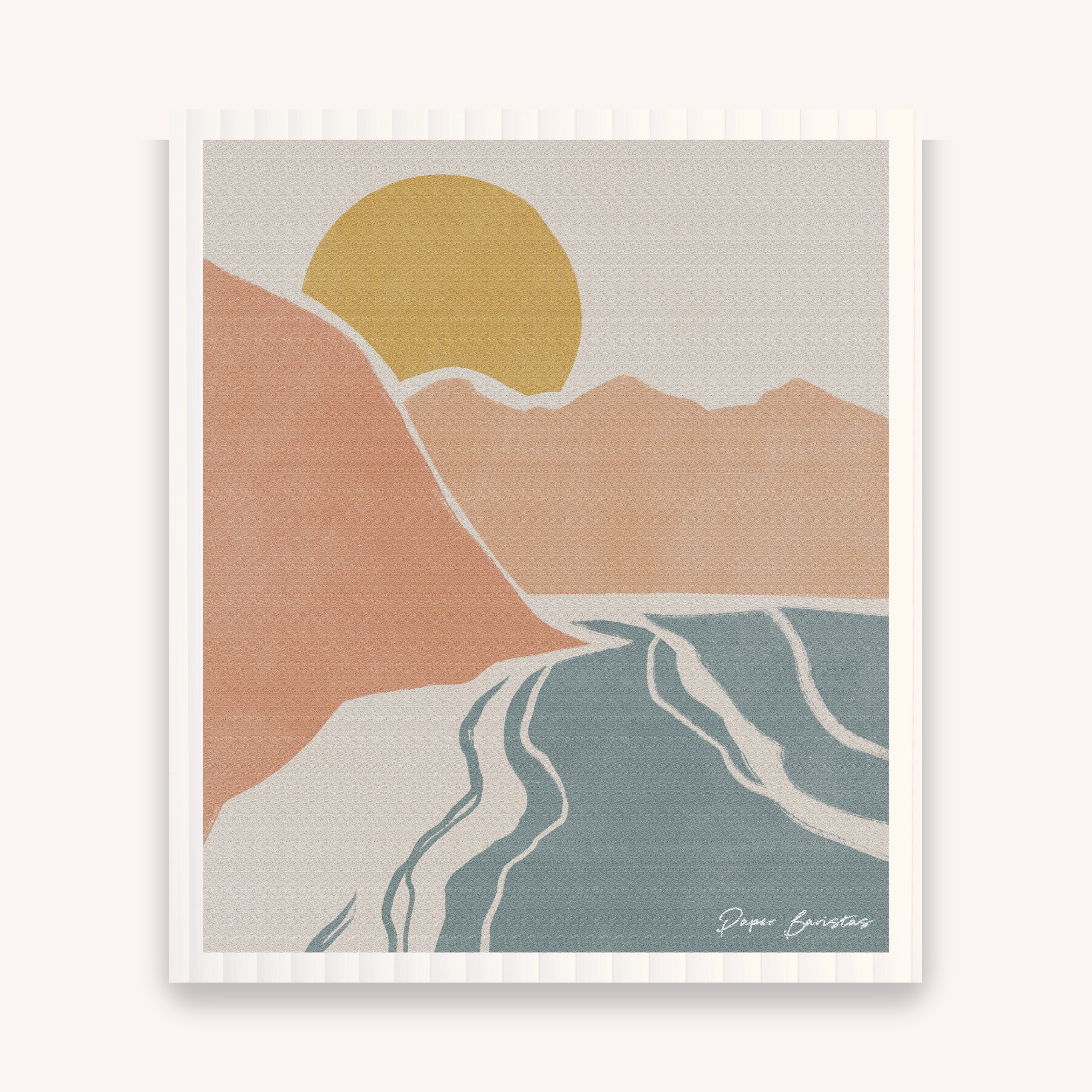Swedish Dishcloths: Landscape Line Combo- Set of 3