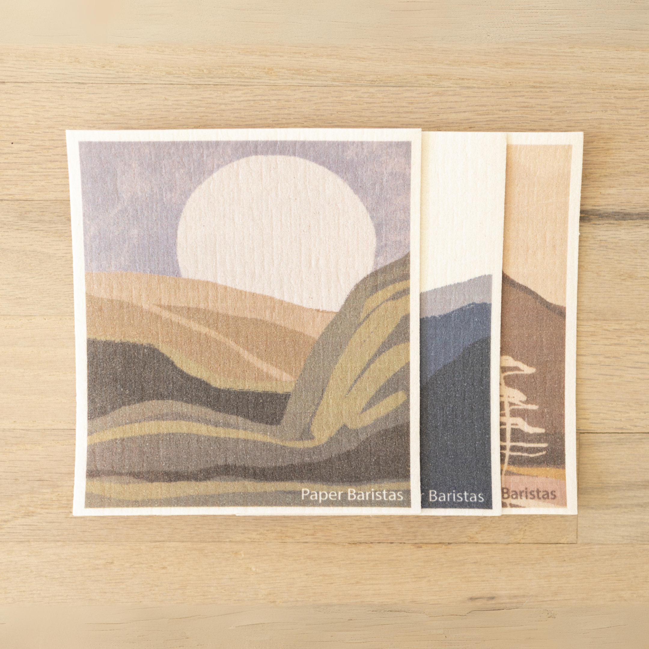 Swedish Dishcloths: National Parks Combo - Set of 3