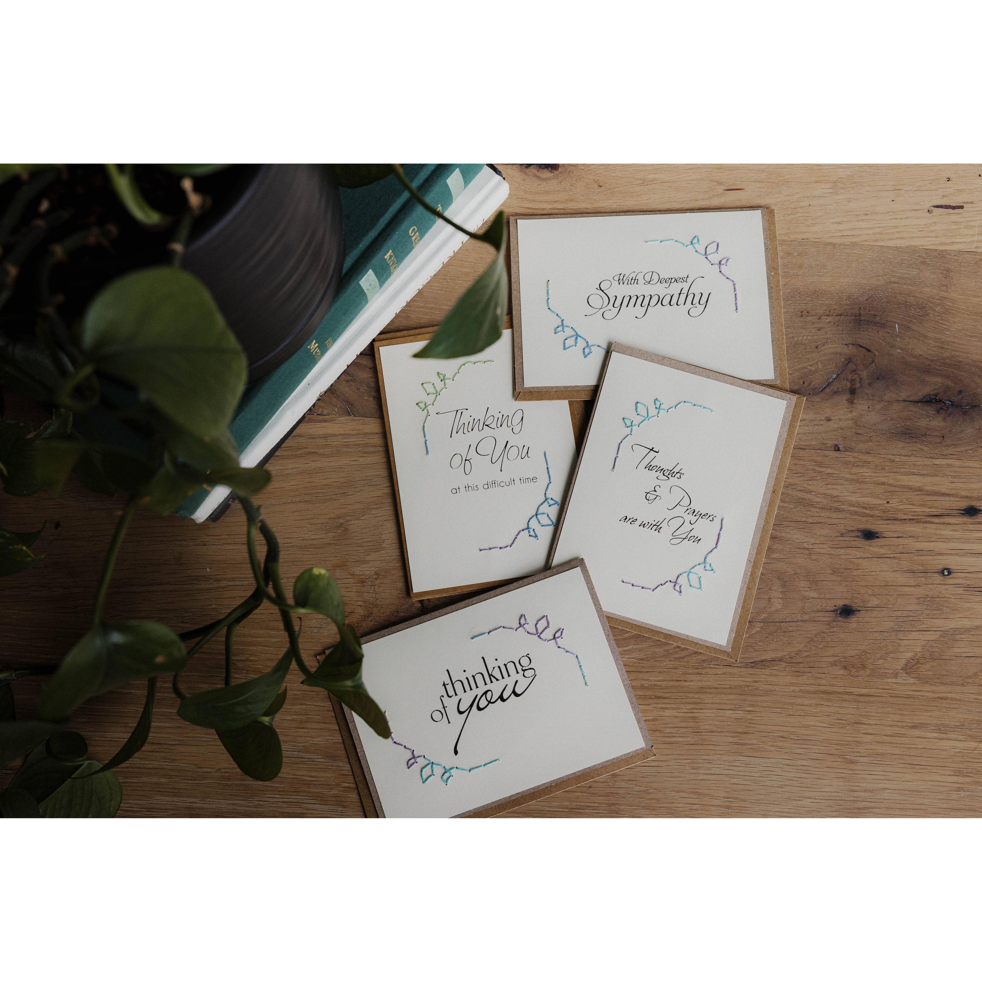 Sympathy Greeting Card- Assorted Designs-Sold Individually
